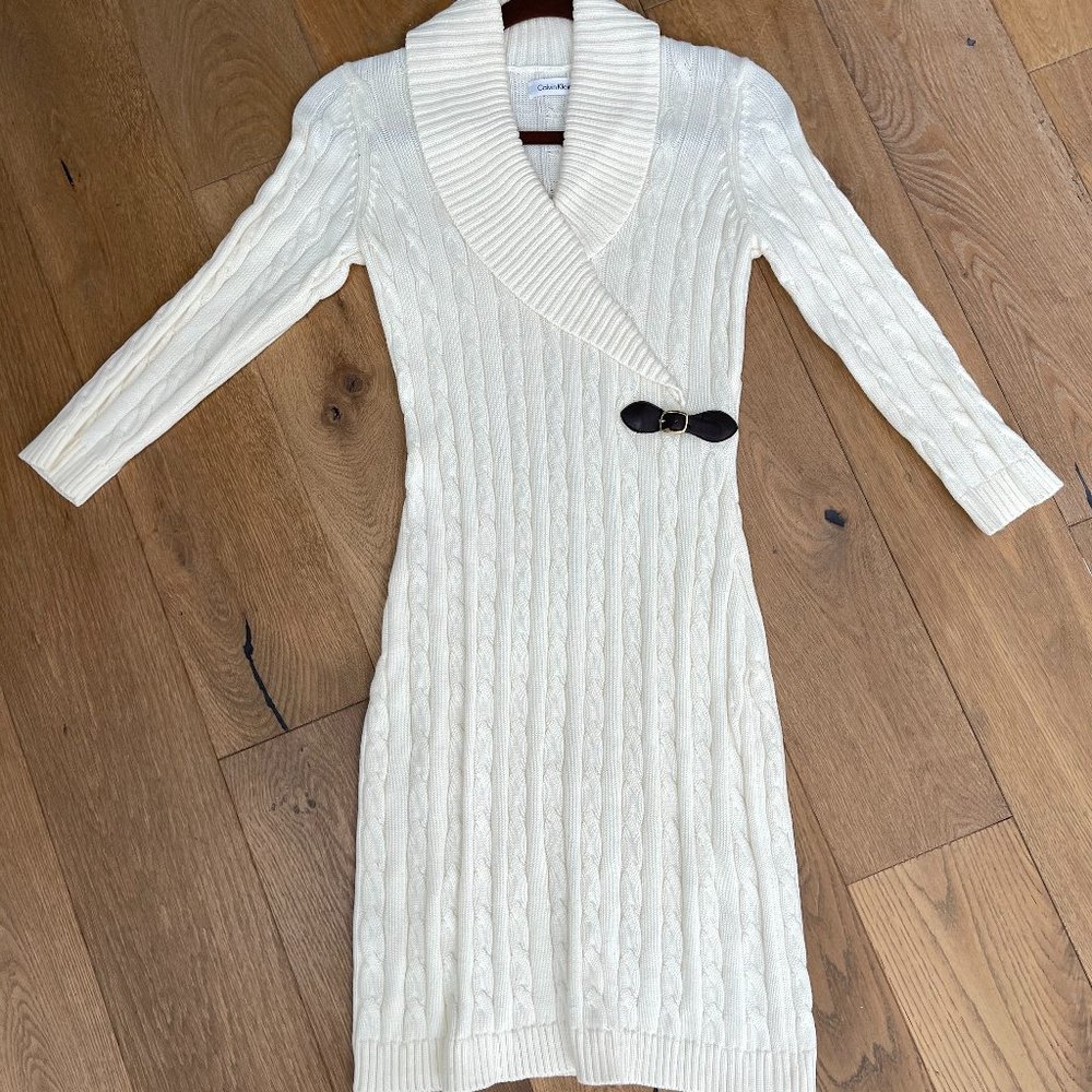 Ivory Sweater Dress